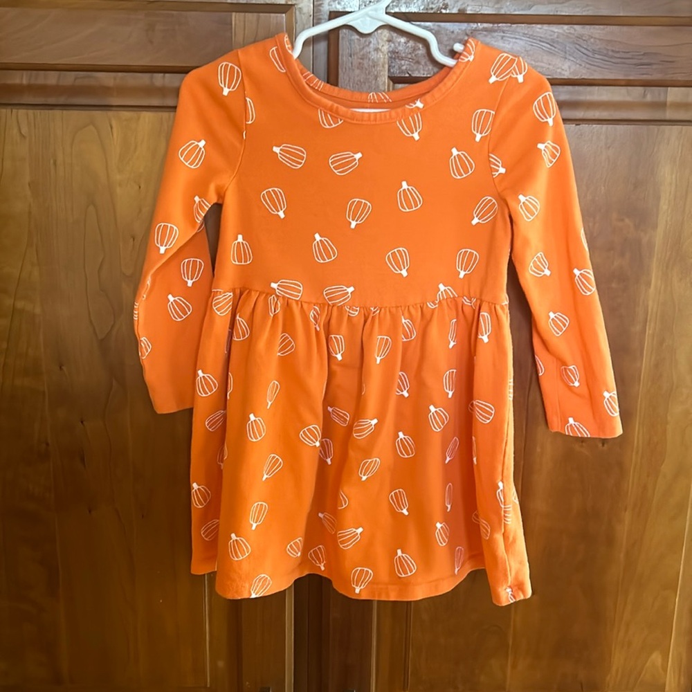 Cat and Jack pumpkin dress